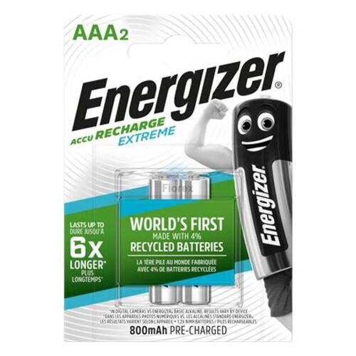 Energizer Extreme AAA (HR6) 800mAh 2db/bli. 155599345 - Elem