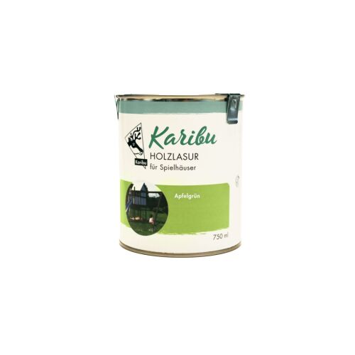 Karibu almazöld favédő lazúr kerti játékokhoz és házakhoz, 750ml-es doboz - Felületkezelő szer