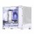 Jonsbo D32 STD microATX minitorony számítógépház, edzett üveg, back-Connect, fehér 172594198