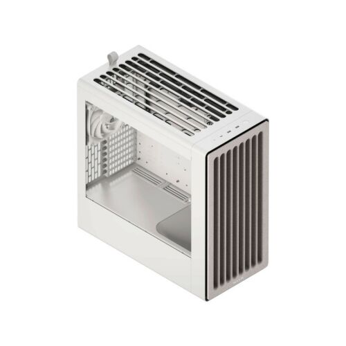 HAVN BF 360 Flow E-ATX miditorony számítógépház, 3 ventilátorral, fehér 155731555 - Számítógépház