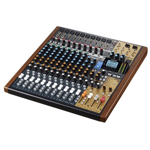 Tascam MODEL 16 Csatornás Analóg Keverőpult Mixer - Barna / Fekete