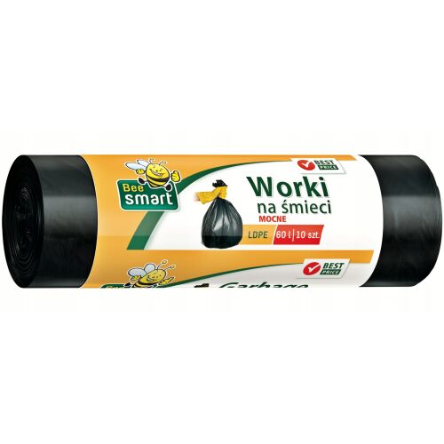 Paclan Bee Smart szemeteszsák 60l 10 db 242434 155018568 - Szemeteszsák