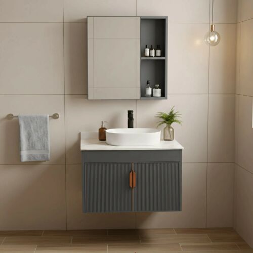 Fürdőszobabútor szett pulttal Modo 60cm Grey 168621834 - Fürdőszoba bútor szett