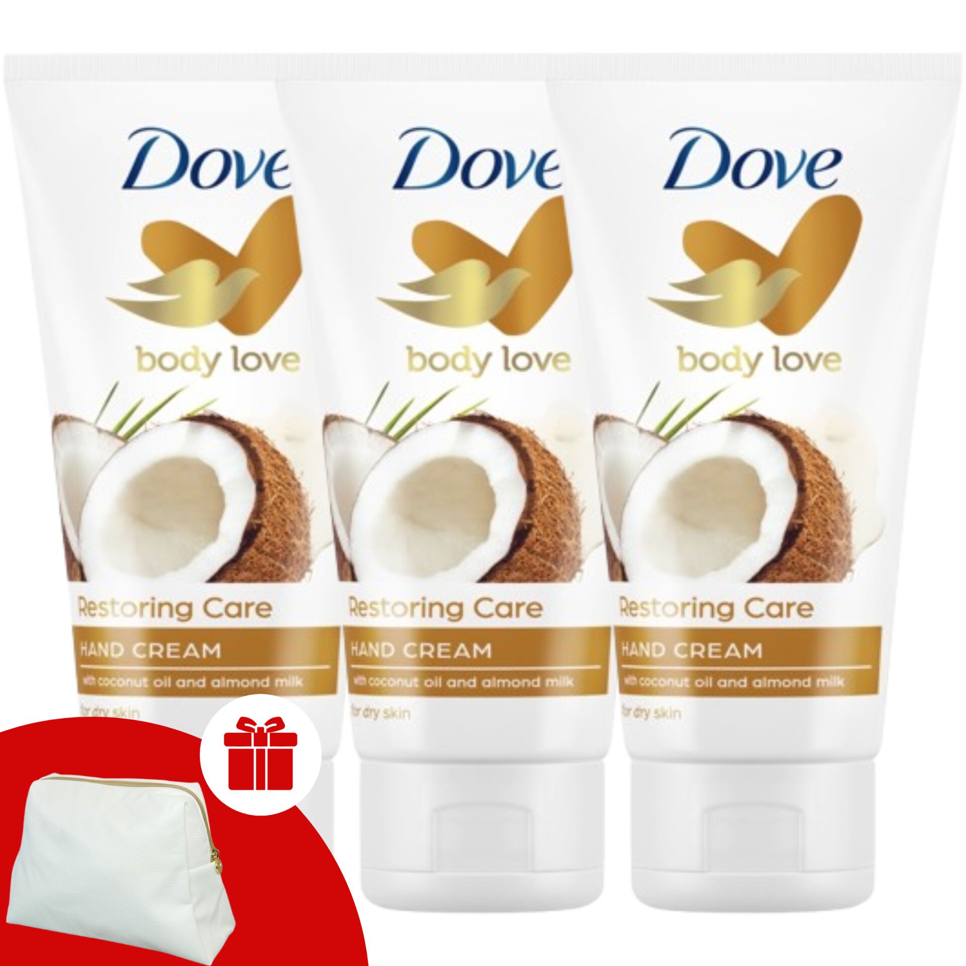 E-shop Dove Krém na ruky Nourishing Secrets Restoring Ritual 3x75ml + Da...