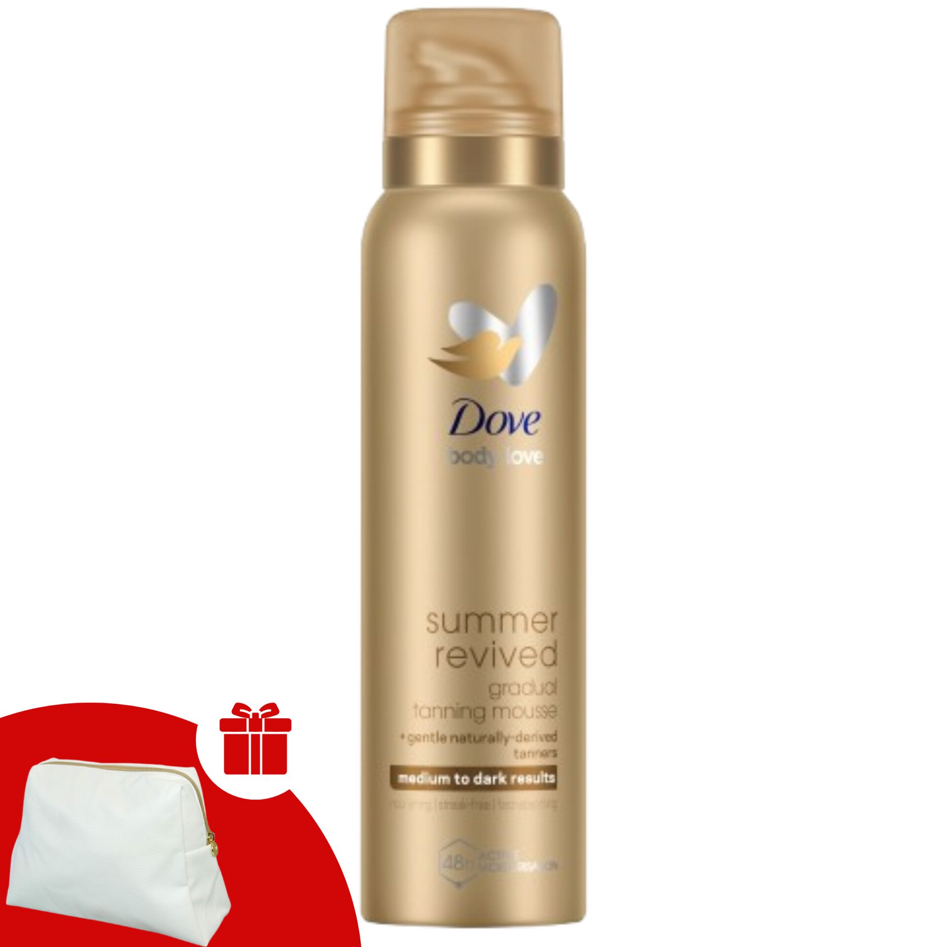 E-shop Samoopaľovacia pena Dove Summer Revived pre stredne tmavú pleť 15...