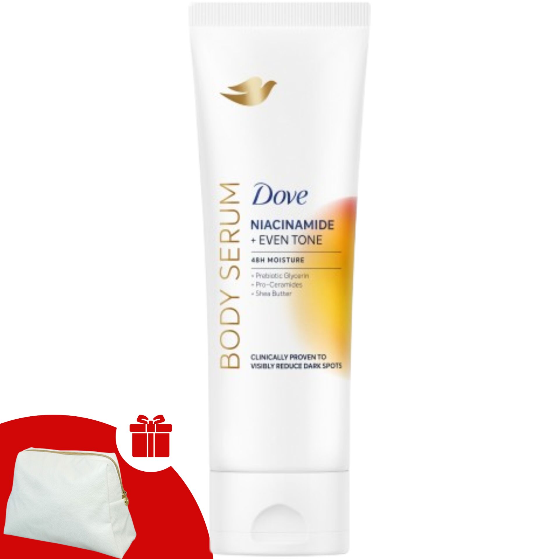 E-shop Dove Niacinamide + Even Tone Telové sérum 200ml + Darček Dove Koz...