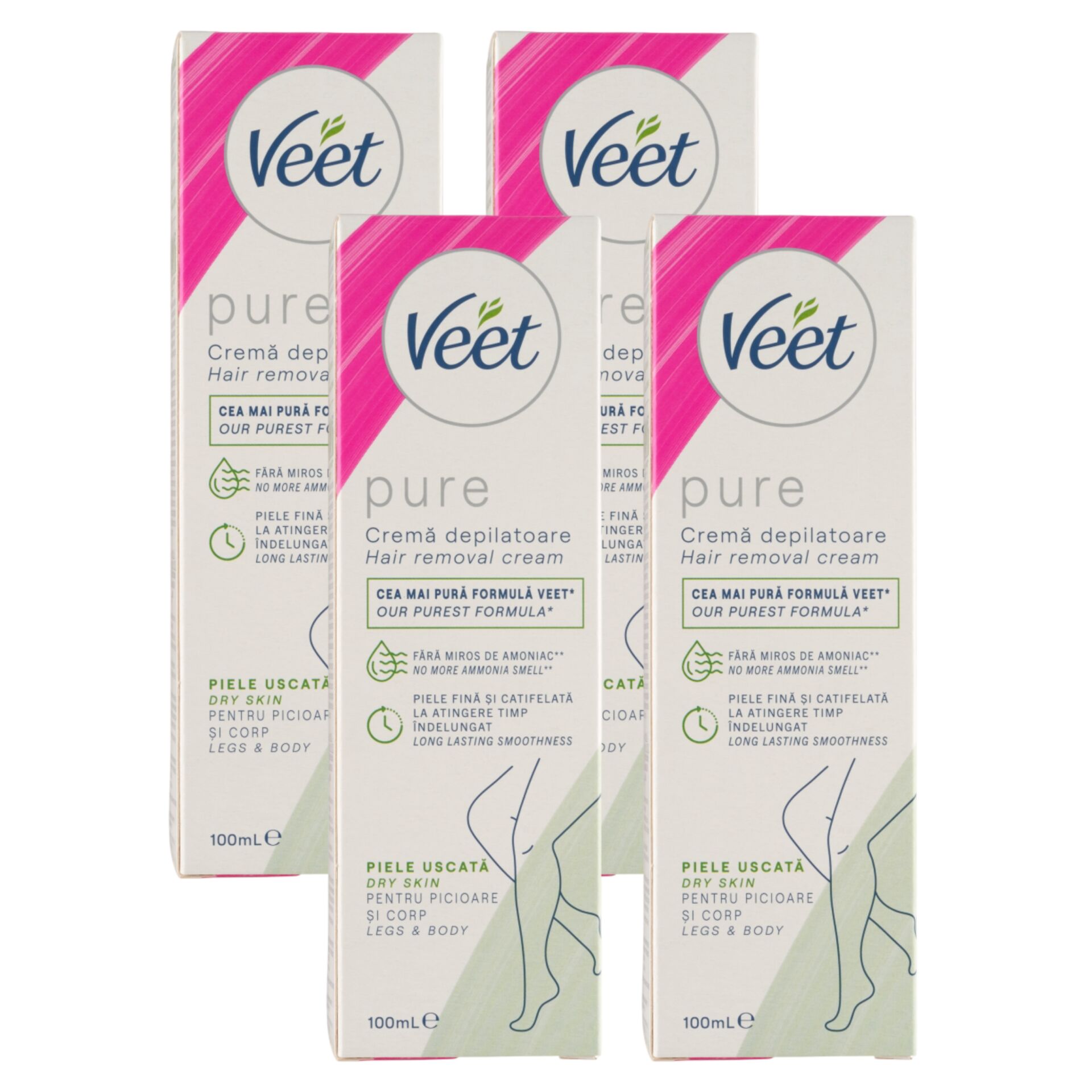 E-shop Veet Silk&amp;Fresh Depilačný krém s vôňou ľalie pre suchú pokožk...