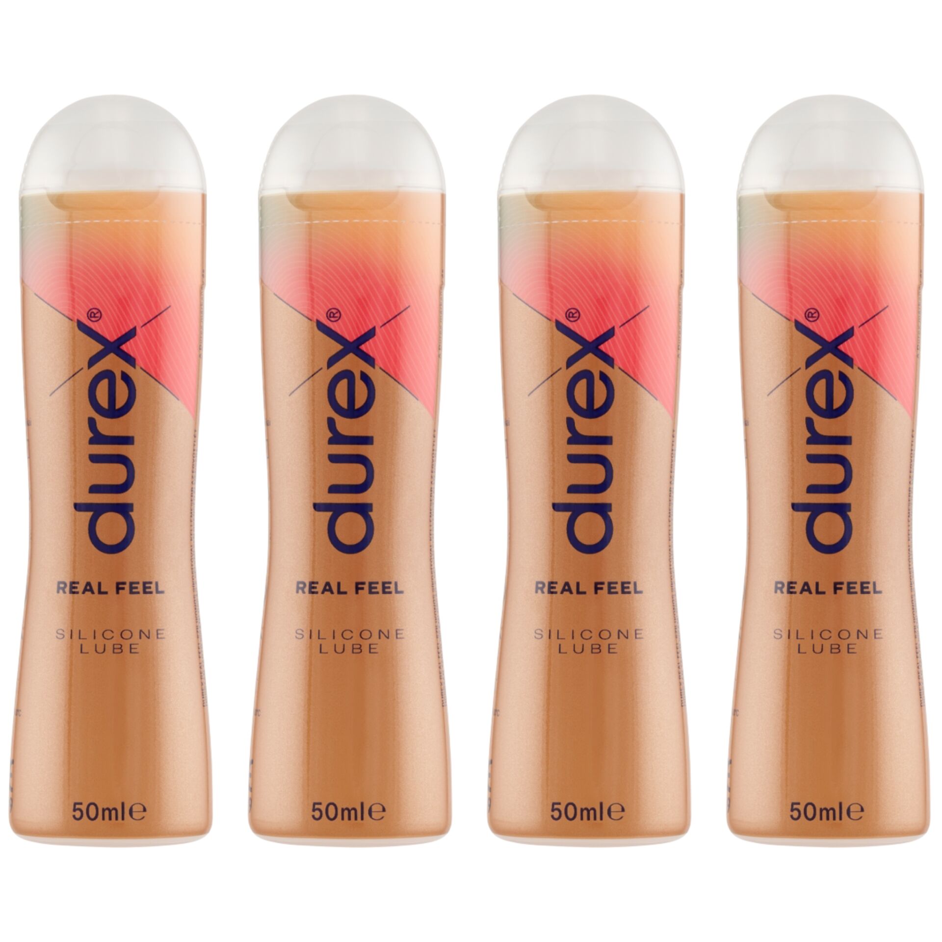 E-shop Durex Play Real Feel Lubrikačný Gél 4x50ml