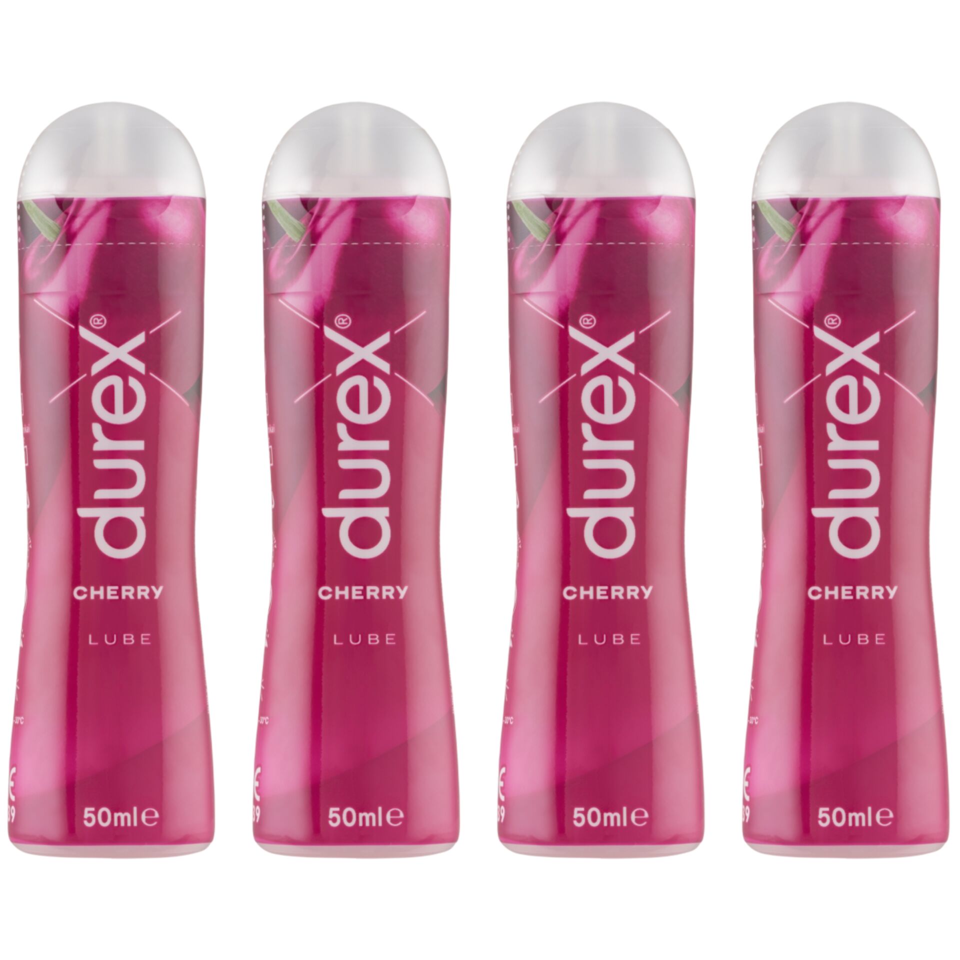 E-shop Durex Play Cheeky Cherry Lubrikačný gél 4x50ml