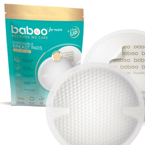 Baboo eldobható melltartóbetét 60 darabos csomagolás - Melltartóbetét és nyugtató párna