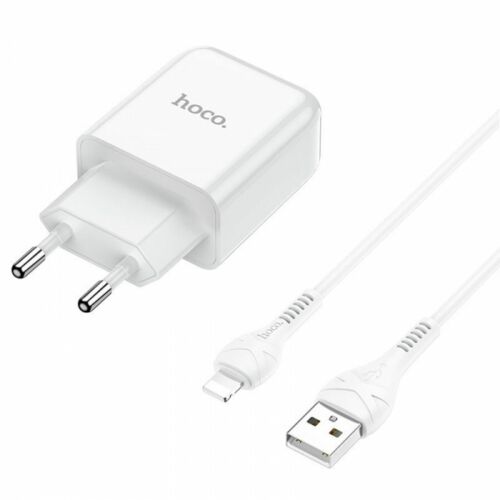 Hoco N2 10W fali töltő Lightning kábellel - Telefontöltő
