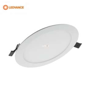 Ledvance Downlight Alu Slim Round 180mm 17W/3000K 1350lm IP20 бяло LED осветително тяло 43982461 - Лампи и осветление