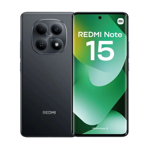 Xiaomi Redmi Note 15 black smartphone - iphone 17 256gb black 