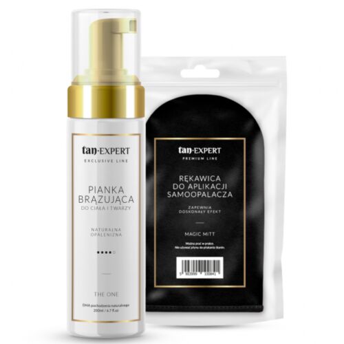 TanExpert The One önbarnító hab + kesztyű 155117635 - Szépség és egészség