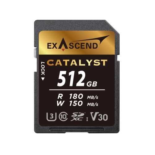 ExAscend Catalyst UHS-I V30 512 GB-os memóriakártya