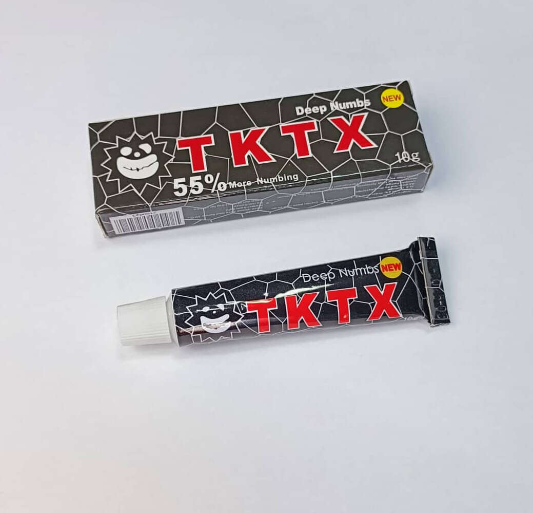 TKTX Érzéstelenitő tetováláshoz, kozmetikumok 55%, 10 g