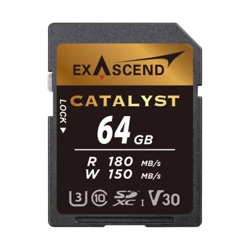 ExAscend Catalyst UHS-I V30 64 GB-os memóriakártya