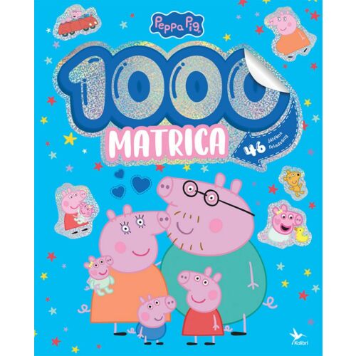 Peppa Malac 1000 Matricás foglalkoztató füzet - Matricás foglalkoztató füzet