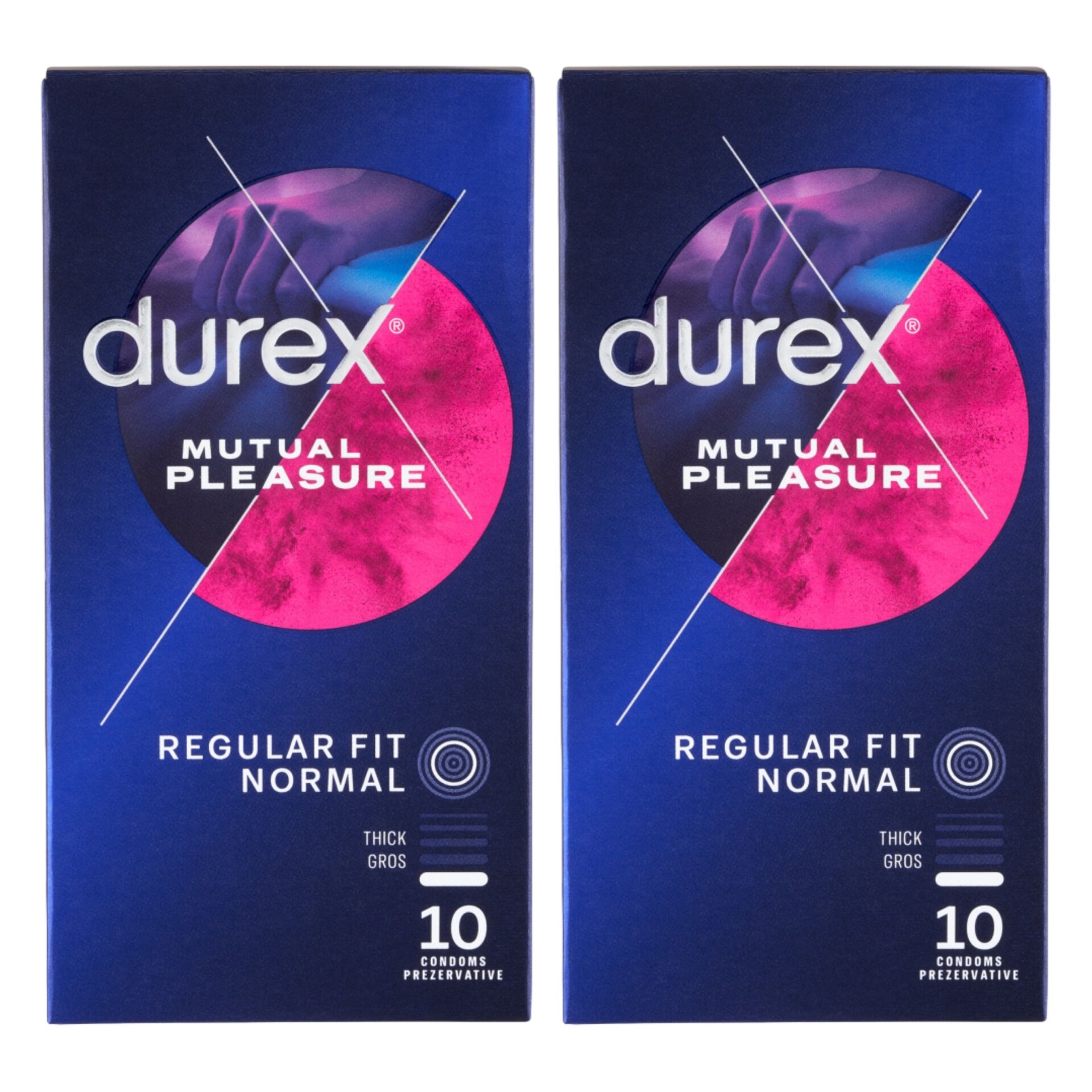 E-shop Kondómy Durex Mutual Pleasure 2x10ks