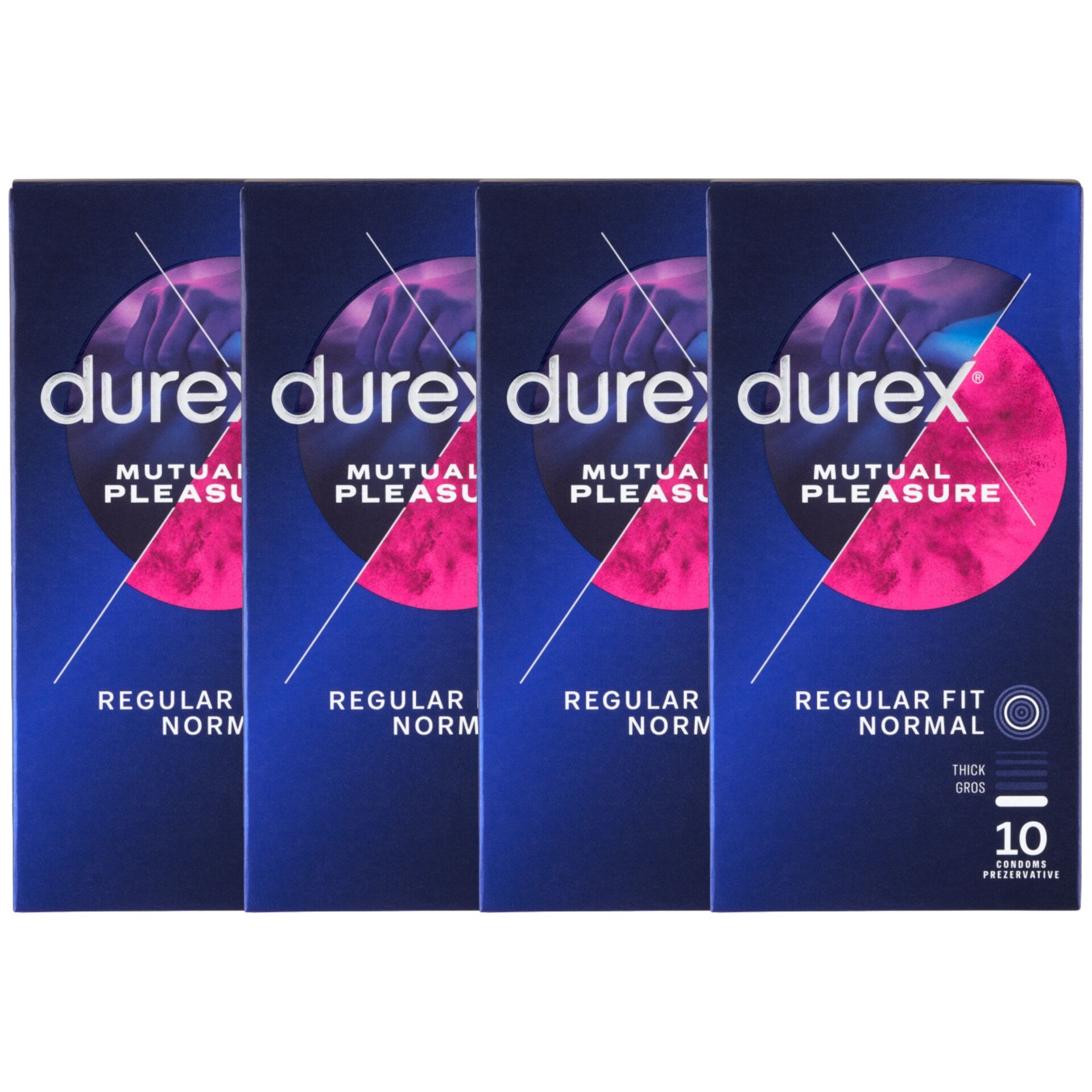 E-shop Durex Mutual Pleasure Kondóm 4x10 ks
