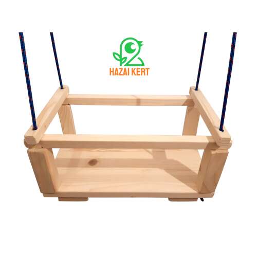 Fa hinta ülőke kötelekkel, Hinta kötéllel, Hazai Kert