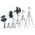 Nagy Tripod állvány vízmértékkel - Nagy méretű, Három lábú kamera és telefontartó 44001010