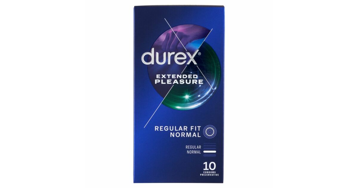 Durex Extended Pleasure Óvszer 2x10db | Pepita.hu