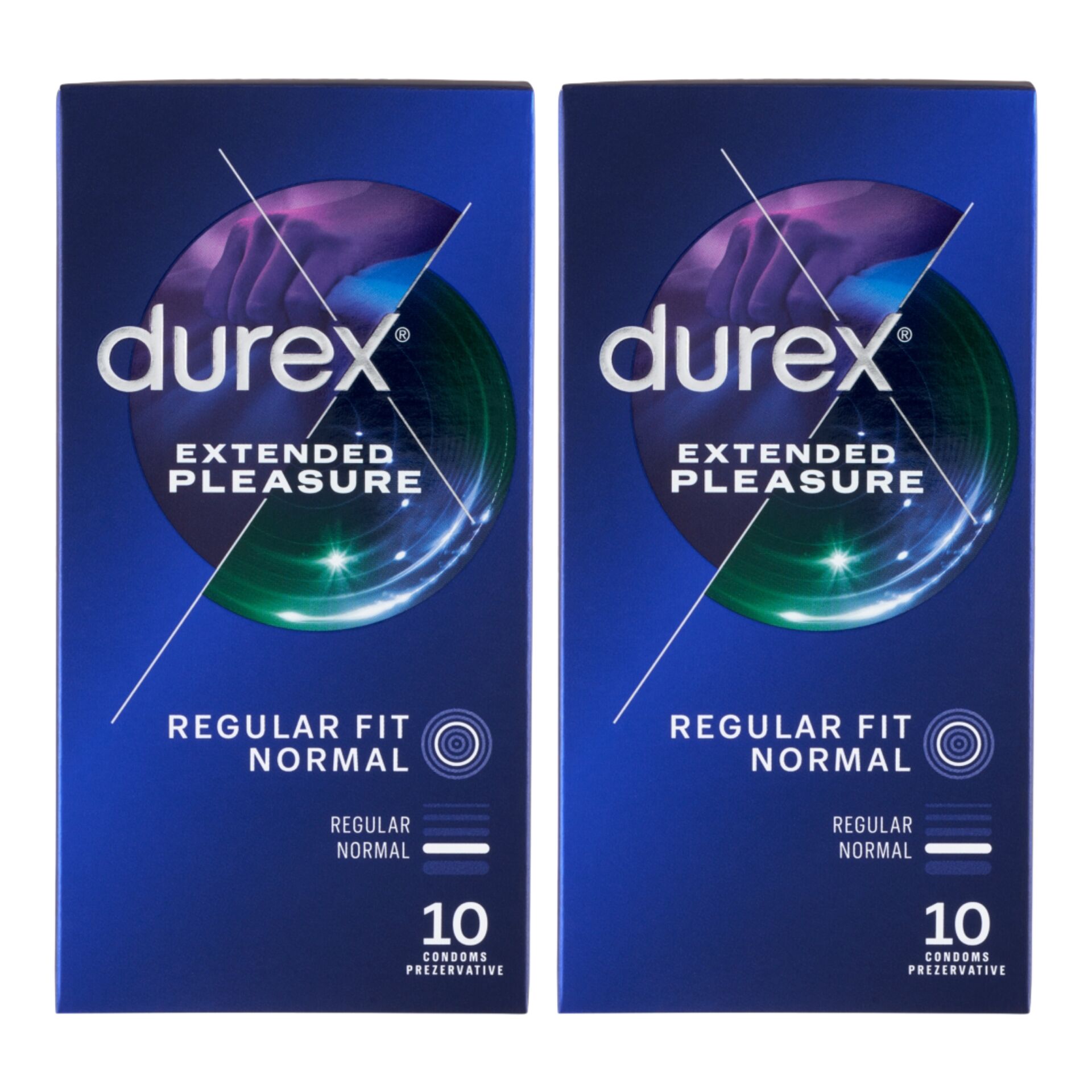 E-shop Kondómy Durex Extended Pleasure 2x10 ks