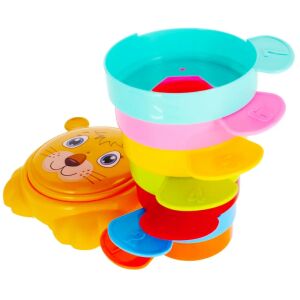 Tigris Baba Piramis 9 darabos egymásba rakható poharak játék - BamBam