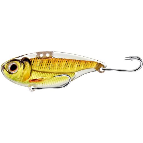 LIVETARGET Sonic Shad blade bait, arany és tök színű, süllyedő műcsali - Wobbler