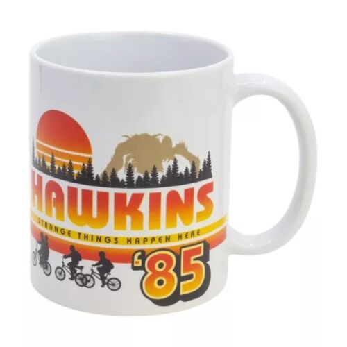 Stranger Things HAWKINS kerámia bögre, 325ml, retro '85 dizájnnal. - Otthon és kert