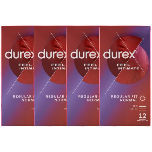 Durex Feel Intimate Óvszer 4x12db 155328835 - Szépség és egészség