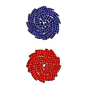 Piros és kék energiaspirálok, az Energiaspirál csomag része - Kényelmi eszköz