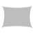Springos grey rectangular shade sail 4x3m