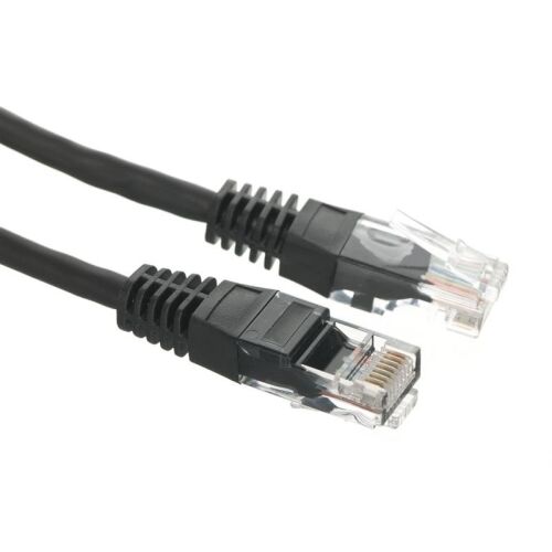 Alantec U/UTP CAT5e 5m Fekete Patch kábel, RJ45 Ethernet zsinór - Patch kábel