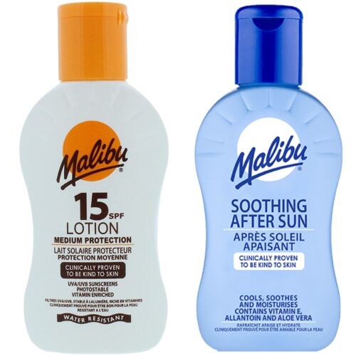 Malibu SPF15 balzsam 100ml + Napozás utáni balzsam 100ml 155402892 - Fényvédő krém és naptej