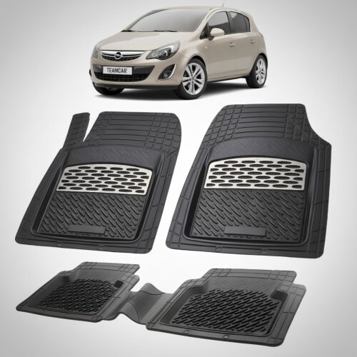Opel Corsa D Hatchback 2006-2014 kompatibilis szőnyegek | Ezüst 155407933 