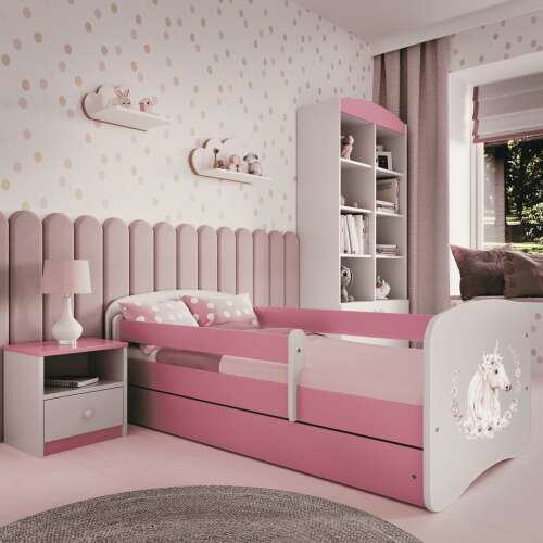 Kocot Kids Babydreams Ifjúsági ágy ágyneműtartóval - Egyszarvú - Többféle méretben és színben