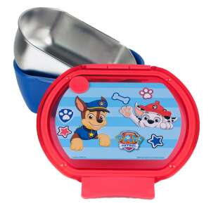Paw Patrol Lunchbox mit Edelstahl-Thermobehälter, mit Chase und Skye, geöffnet, um den Thermobehälter zu zeigen - Lebensmittel- und Getränkebehälter für Kinder