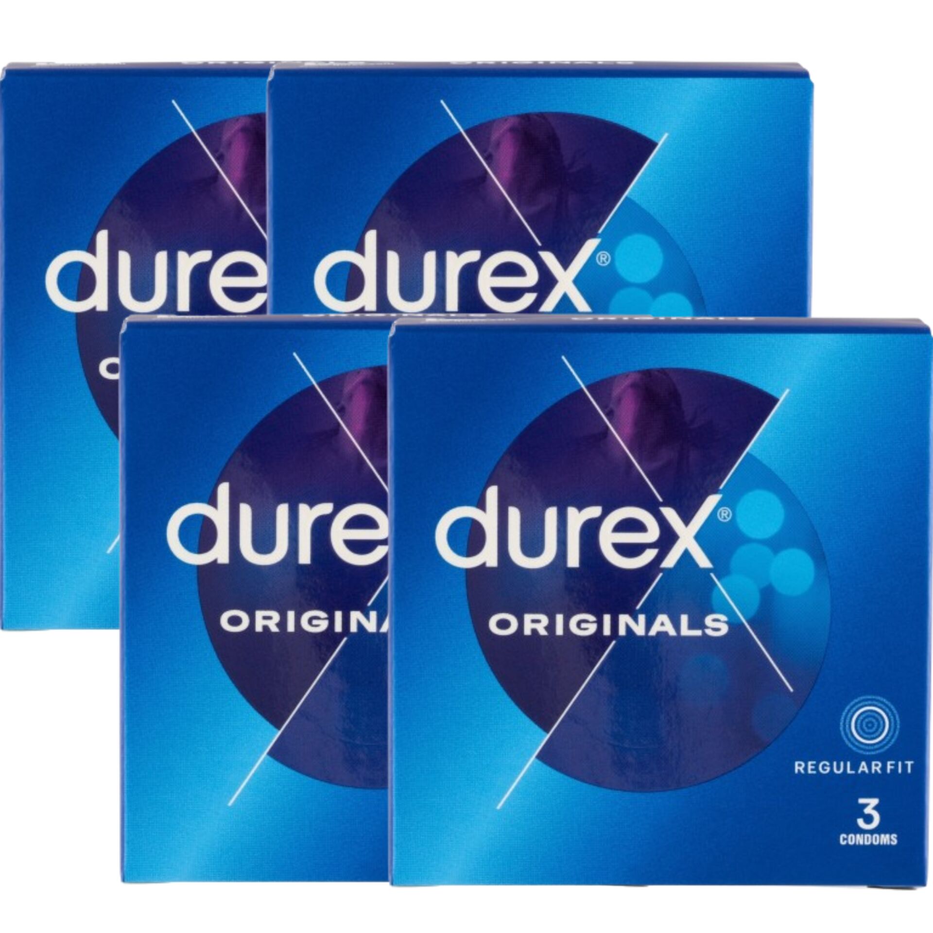 E-shop Durex Originals Kondómy, 4x3 ks