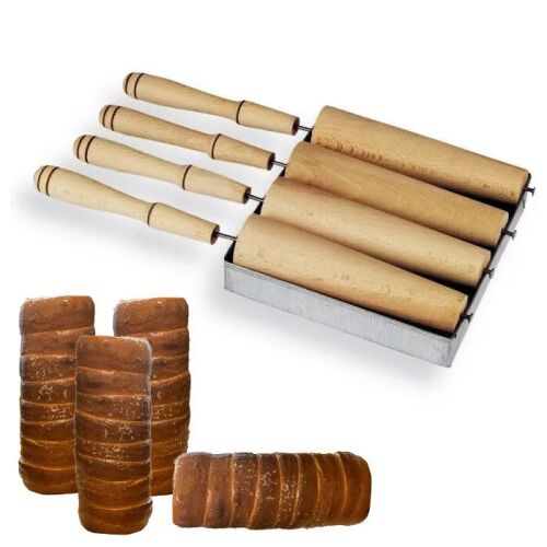 Kürtőskalács sütő családi tálcás