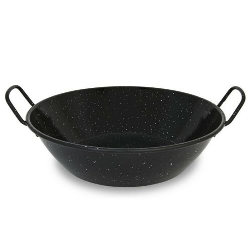 Zománcozott mély paella serpenyő 45 cm