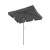 Sternhoff umbrelă de grădină pătrată înclinabilă 130x200cm #grey 44116570}