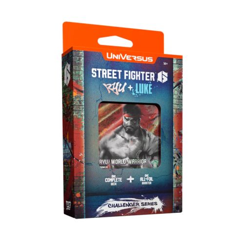 Street Fighter 6 Challenger Series – Kezdő Pakli UniVersus - angol nyelven (Street Fighter 6 Challenger Series – Starter Deck UniVersus) 168593884 - Kártyajáték