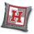 Harvard University pillow cover, 40x40 cm, gray with red and white logo