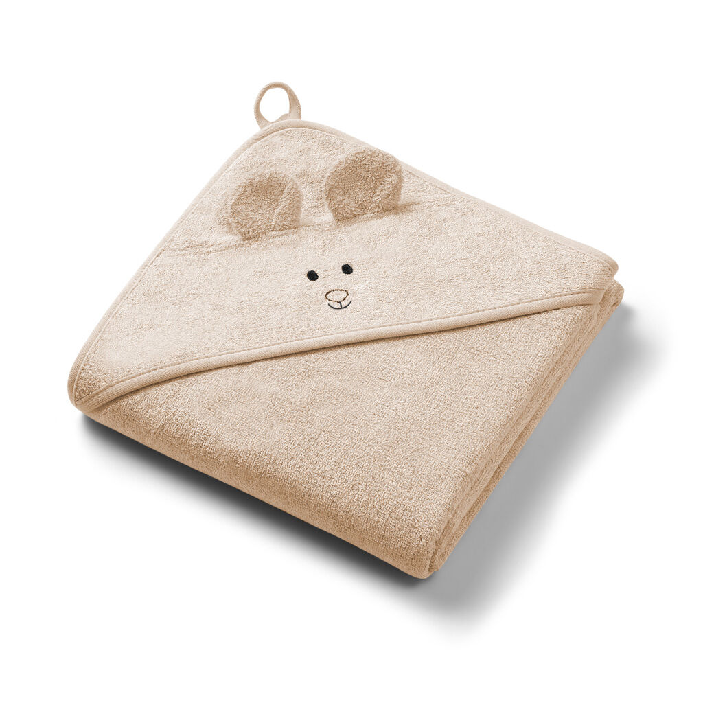 E-shop BABYONO Bambusová osuška Super Soft Tmavobéžová 100x100 cm