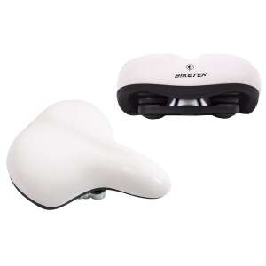 Saddle with hidden spring 250×210 white