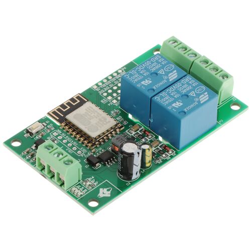 ESP12-2R-D8 Wi-Fi RELÉ MODUL 155660266 - Okos otthon kiegészítő