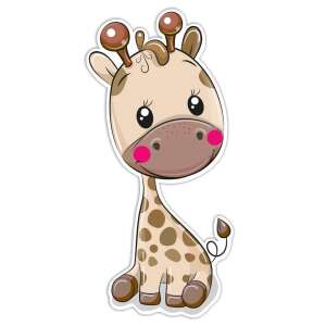 SRP-020-GIRAFFEN-WANDDEKORATION 98487276 - Wandsticker für Kinder