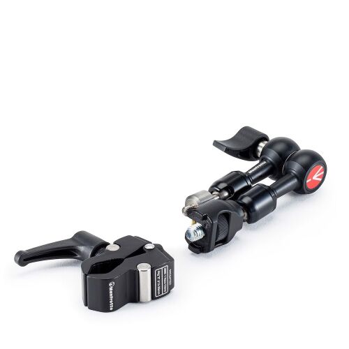 Manfrotto 244 Micro + 386 NANO bilincs, kamera tartó rendszer, sokoldalú rögzítési megoldás - Szorító